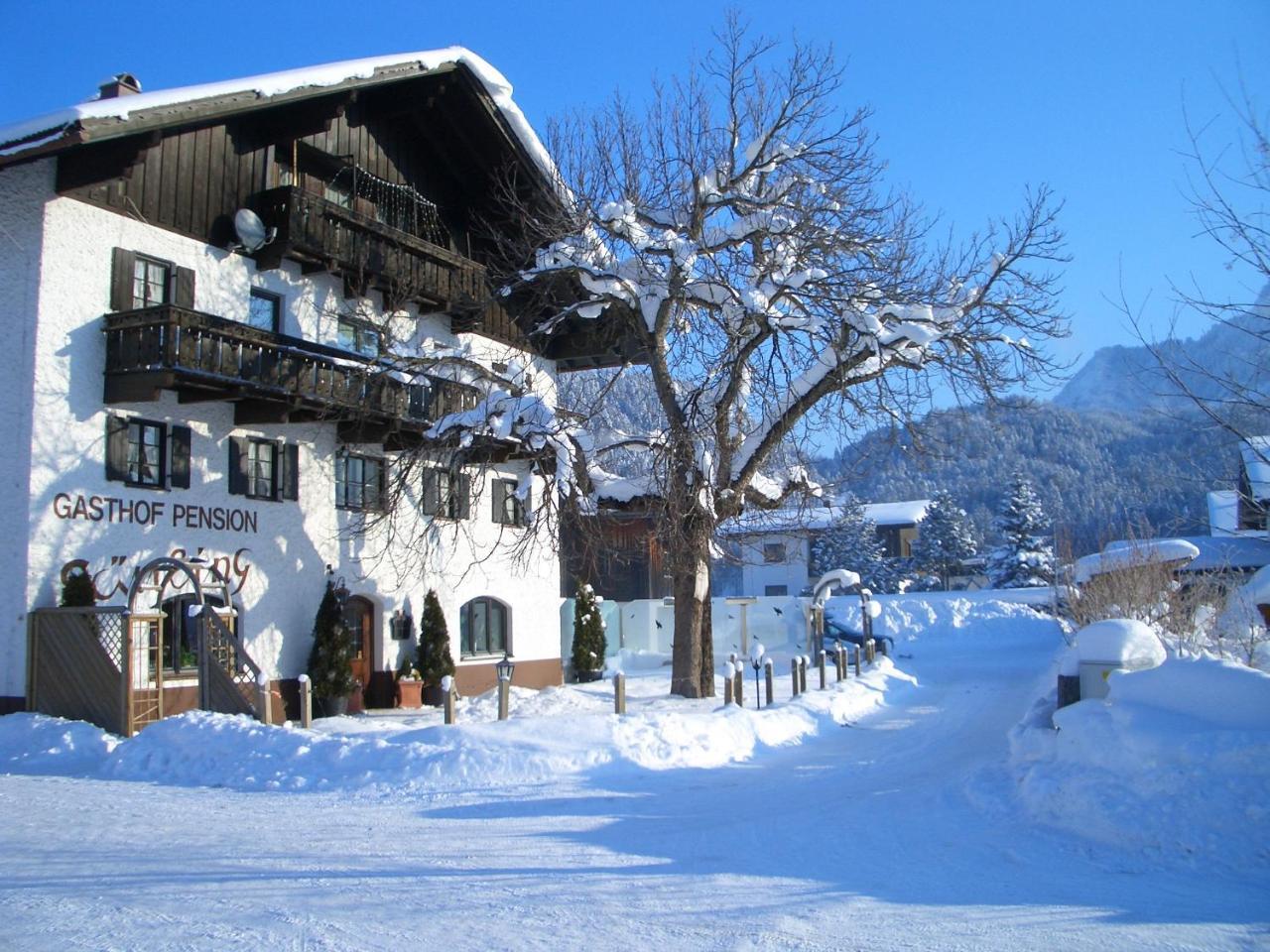 Alpenmotel Saeuling Pinswang Kültér fotó