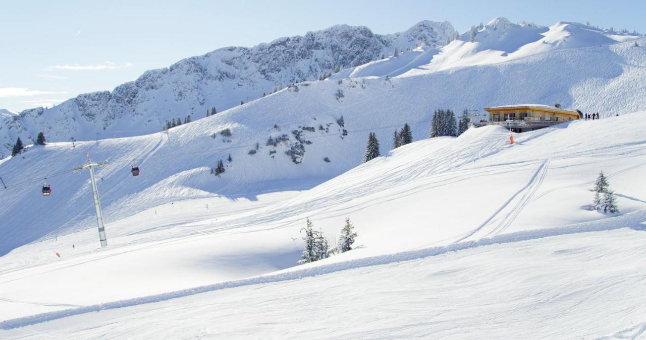 Alpenmotel Saeuling Pinswang Kültér fotó